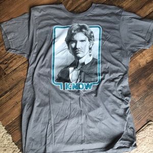 Worn one time, Star Wars Han Solo Shirt